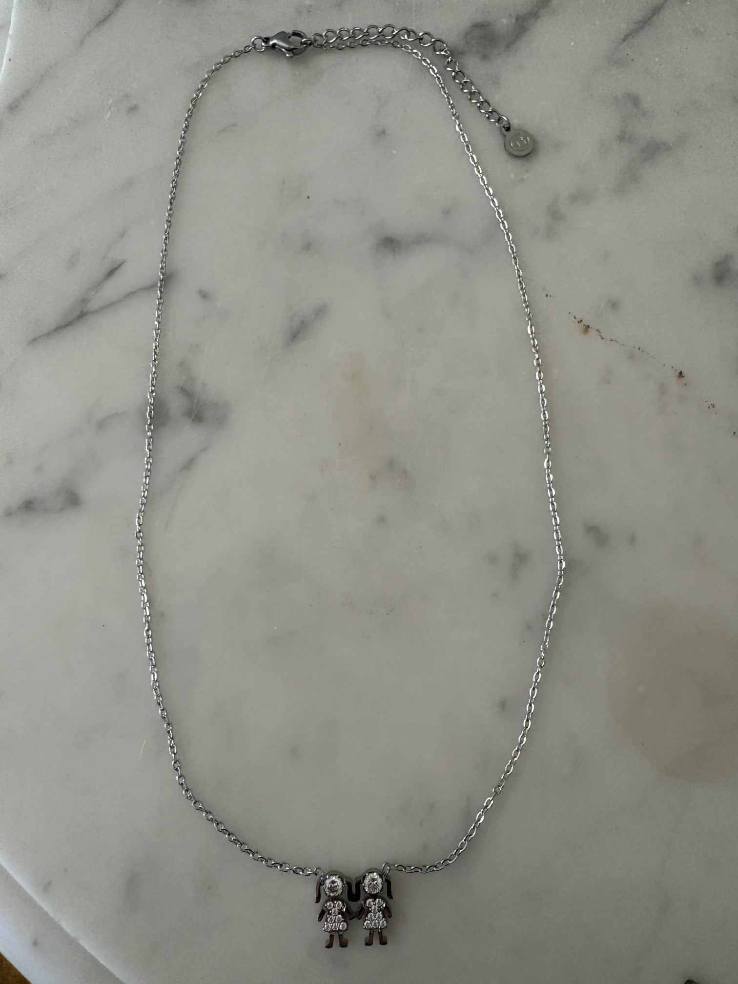 Collier MAÉ DUO FILLES