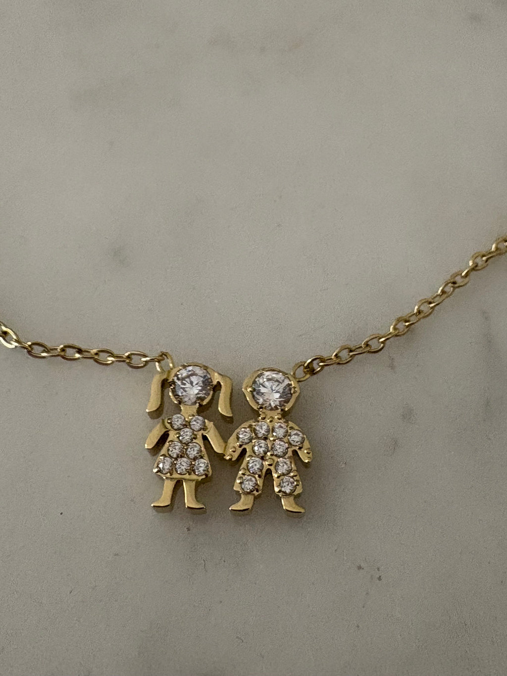 Collier MAÉ DUO D'ENFANTS